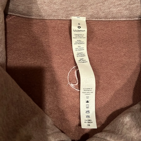 Lululemon full zip sweatshirt - Picture 2 of 5